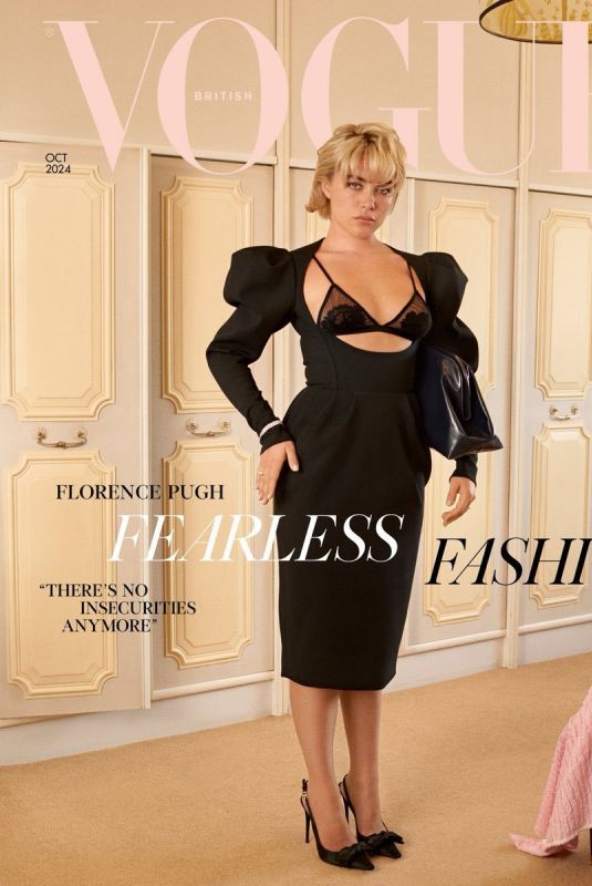 FLORENCE PUGH for Vogue UK, October 2024