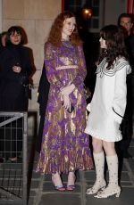 FLORENCE WELSCH Arrives at Valentino After-party at Paris Fashion Week 09/29/2024