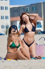 FRANCIA RAISA in Bikini at a Beach in Santa Monica 09/14/2024