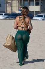 FRANCIA RAISA in Bikini at a Beach in Santa Monica 09/14/2024