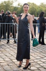GAL GADOT Arrives at Loewe Show at Paris Fashion Week 09/27/2024
