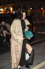 GAL GADOT Arrives at Loulou Restaurant in Paris 09/26/2024