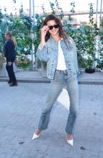 GEORGIA FOWLER Arrives at Tommy Hilfiger Fsahion Show in New York 09/08/2024