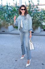GEORGIA FOWLER Arrives at Tommy Hilfiger Fsahion Show in New York 09/08/2024
