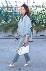 GEORGIA FOWLER Arrives at Tommy Hilfiger Fsahion Show in New York 09/08/2024