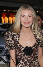GEORGIA TOFFOLO at at an Opening in Kings Road in London 09/10/2024