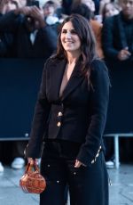 GERALDINE NAKACHE Arrives at Schiaparelli Show at Paris Fashion Week 09/26/2024