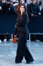GERALDINE NAKACHE Arrives at Schiaparelli Show at Paris Fashion Week 09/26/2024