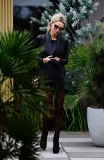 GIA SKOVA Out for a Business Meeting in Santa Monica 09/29/2024