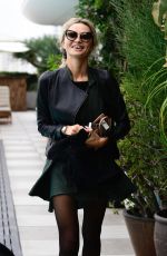 GIA SKOVA Out for a Business Meeting in Santa Monica 09/29/2024
