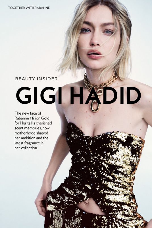 GIGI HADID in InStyle Australia, Spring 2024