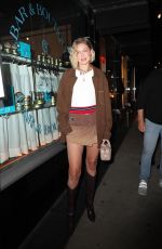 GIGI HADID Night Out in New York City at Fashion Week 09/05/2024