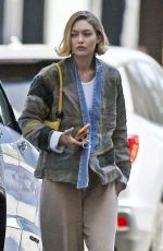 GIGI HADID Out and About in New York 09/22/2024