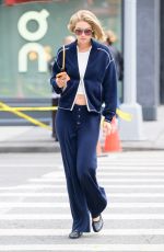 GIGI HADID Out and About in New York 09/24/2024