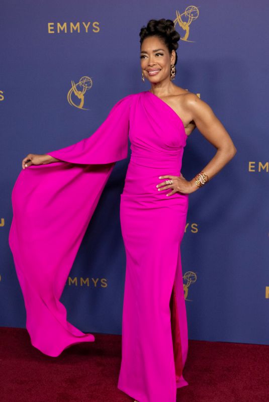 GINA TORRES at 76th Emmy Awards at Peacock Theatre in Los Angeles 09/15/2024