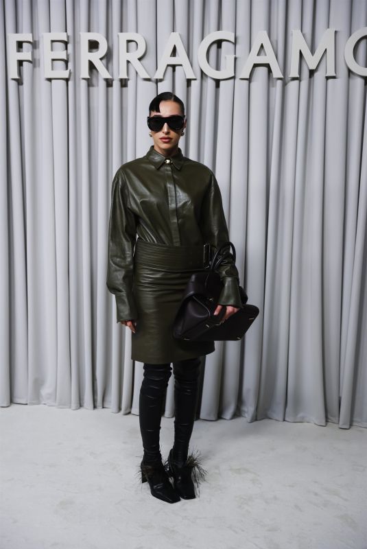 GINEVRA MAVILLA at Ferragamo Show at Milan Fashion Week 09/21/2024