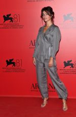GIOVANNA SCOTTI at Armani Beauty Dinner Photocall at 81st Venice International Film Festival 08/31/2024