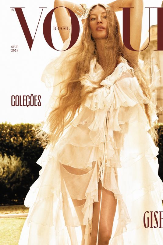 GISELE BUNDCHEN for Vogue Brazil, September 2024