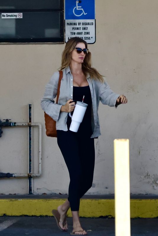 GISELE BUNDCHEN Leaves a Gym in New York 09/21/2024