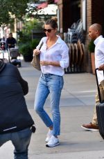 GISELE BUNDCHEN Out and About in New York 09/11/2024