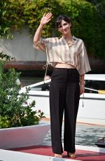 GIULIA LOUISE STEIGERWALT Arrives at Hotel Excelsior at 81st Venice Film Festival 09/02/2024