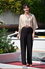 GIULIA LOUISE STEIGERWALT Arrives at Hotel Excelsior at 81st Venice Film Festival 09/02/2024