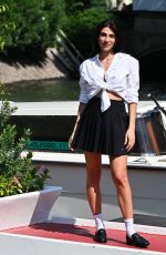 GIULIA SALEMI Arrives at Hotel Excelsior at 81st Venice International Film Festival 08/31/2024
