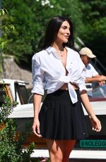 GIULIA SALEMI Arrives at Hotel Excelsior at 81st Venice International Film Festival 08/31/2024