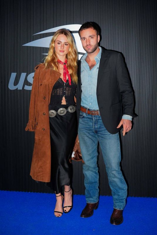 GRACE VAN PATTEN and Jackson White at US Open Tennis Championships 08/31/2024