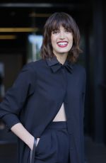 GRETA FERRO Arrives at Max Mara Fashion Show at Milan Fashion Week 09/19/2024