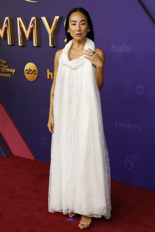 GRETA LEE at 76th Emmy Awards at Peacock Theatre in Los Angeles 09/15/2024