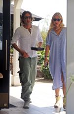 GWYNETH PALTROW and Brad Falchuck Out for Lunch in Santa Barbara 09/01/2024