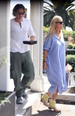 GWYNETH PALTROW and Brad Falchuck Out for Lunch in Santa Barbara 09/01/2024