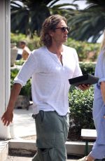GWYNETH PALTROW and Brad Falchuck Out for Lunch in Santa Barbara 09/01/2024