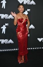 HALLE BAILEY at 2024 MTV Video Music Awards in New York 09/11/2024