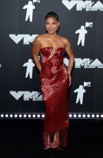 HALLE BAILEY at 2024 MTV Video Music Awards in New York 09/11/2024