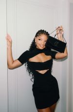 HALLE BAILEY at a Photoshoot, September 2024