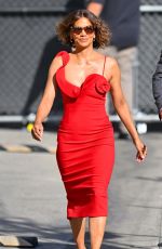 HALLE BERRY Arrives at Jimmy Kimmel Live in Hollywood 09/23/2024