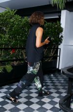HALLE BERRY Out for Dinner at The Bird Streets Club in West Hollywood 09/23/2024