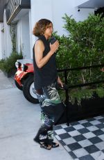 HALLE BERRY Out for Dinner at The Bird Streets Club in West Hollywood 09/23/2024