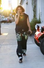 HALLE BERRY Out for Dinner at The Bird Streets Club in West Hollywood 09/23/2024
