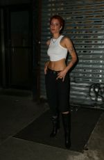 HALSEY Out for Dinner at Carbone Restaurant in New York 09/06/2024