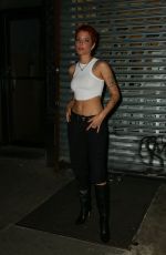 HALSEY Out for Dinner at Carbone Restaurant in New York 09/06/2024