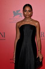 HANNAH DESAI at Armani Beauty Dinner Photocall at 81st Venice International Film Festival 08/31/2024