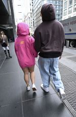HANNAH GOSSELIN and Lennon Johnson Jr. Out in New York 09/24/2024