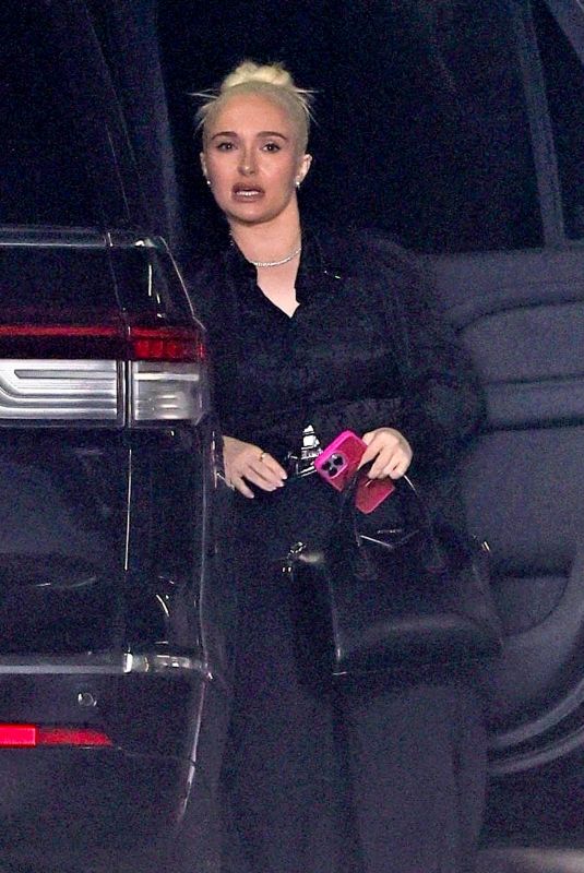 HAYDEN PANETTIERE Arrives at a Studio in Los Angeles 09/19/2024