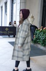 HAYLEY ATWELL Out and About in Milan 09/17/2024