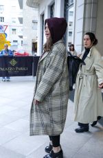 HAYLEY ATWELL Out and About in Milan 09/17/2024