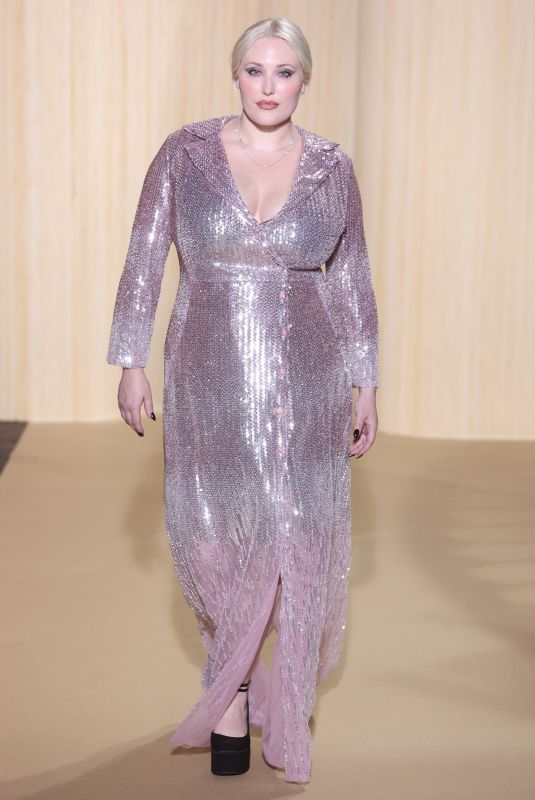 HAYLEY HASSELHOFF at Christophe Guillarme Runway Show at Paris Fashion Week 09/25/2024