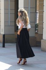 HEIDI KLUM Arrives at AGT Studio in Pasadena 09/12/2024